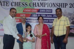 Director Bragnam motivates players in State Chess championship in Nahan Director Bragnam motivates players in State Chess championship in Nahan