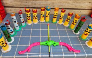 celebration of dussehra at bragnam preschool