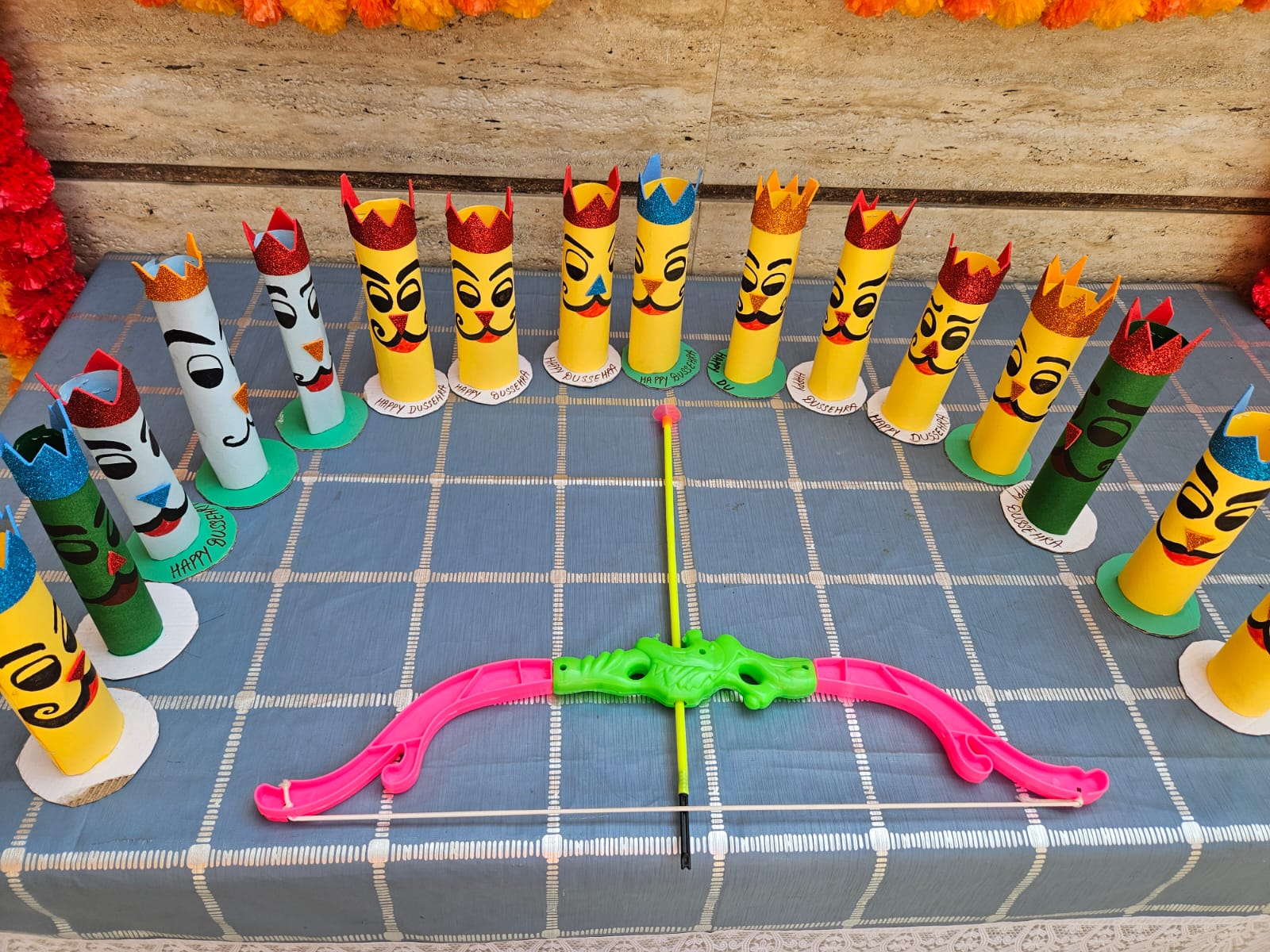 celebration of dussehra at bragnam preschool