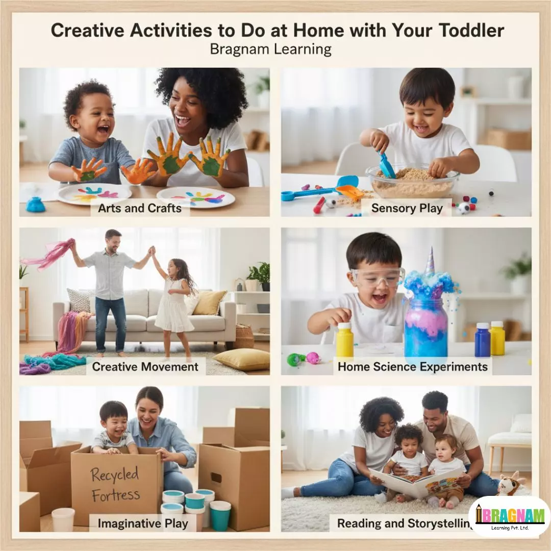 creative activities to do at home with your toddler